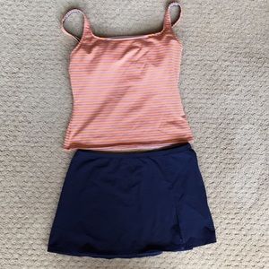 Nautica Tankini Swimsuit Like New Sm/8
